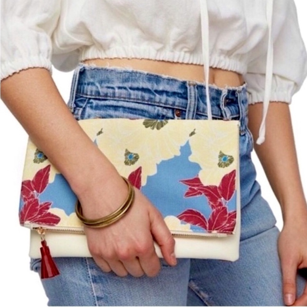 🌺 Rachel Pally “Bloom” Reversible Clutch 🌺